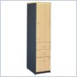 ADD TO YOUR SET: Bush Series A Vertical Wood File Locker in Beech and Gray