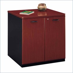 Bush Furniture Series A 2 Door Storage Cabinet in Hansen Cherry by Bush