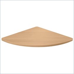 Bush Furniture Light Oak Advantage Series Corner Connector