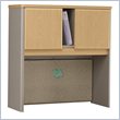 ADD TO YOUR SET: Bush Light Oak Advantage Series A 36 inch Hutch