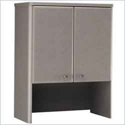 Bush Furniture Dove Gray and Taupe Series A - 30 inch Hutch