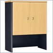 Bush Furniture Beech and Gray Series A - 30 inch Hutch by Bush