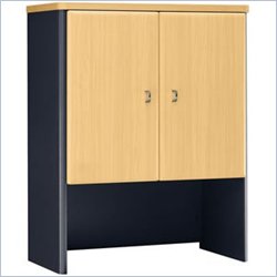 Bush Furniture Beech and Gray Series A - 30 inch Hutch