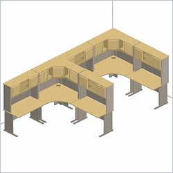 Bush Furniture Advantage Series 2-Set Corner Workstations