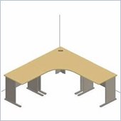 Bush Furniture Series A Corner Desk in Hansen Cherry