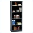 ADD TO YOUR SET: Bush Slate Advantage Series A 5 Shelf Bookcase