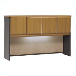 Bush Furniture Natural Cherry Advantage Series A 60" Hutch