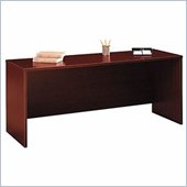 Bush Series C Mahogany Desk and Filing Cabinet