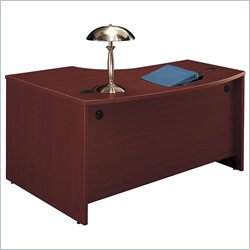 Bush Furniture Mahogany Series C -Corsa- Right L-Bow Desk