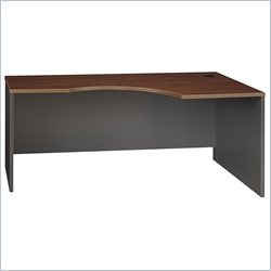 Bush Furniture Series C Right Corner Module Wood Credenza in Hansen Cherry