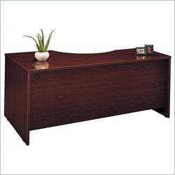 Bush Furniture Series C Right C-Module Wood Credenza in Mahogany