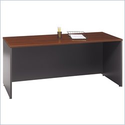 Bush Furniture Series C 72 Wood Credenza in Hansen Cherry