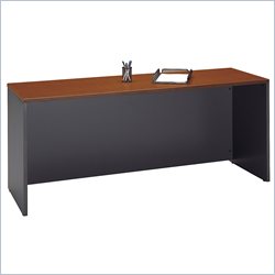 Bush Furniture Series C  Corsa 72 Wood Credenza in Auburn Maple