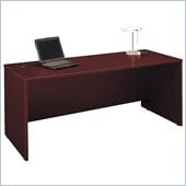Bush 72 Series C Wood Desk in Mahogany