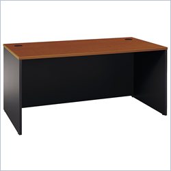 Bush Furniture Series C 66 Credenza Desk in Auburn Maple