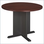 Bush Round 3.4 Conference Table with X-Shaped Base