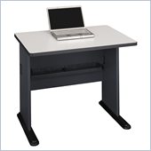 Bush Series A 36 Wood Computer Desk in Slate