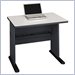 Bush Furniture Series A 36" Wood Computer Desk in Slate