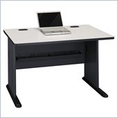 Bush Series A 48 Wood Credenza Desk in Slate