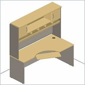 Bush Series C Natural Cherry Office Cubicle