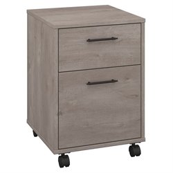 Bush Filing Cabinets Furniture Cabinet Bush Key West 2 Drawer Mobile Pedestal In Washed Gray
