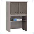 ADD TO YOUR SET: Bush Series A Storage Hutch in White Spectrum/ Pewter
