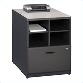 Bush Series A Storage Cabinet in Slate Grey