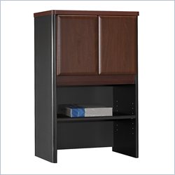 Bush Furniture Series A Storage Hutch in Hansen Cherry by Bush