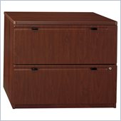 Bush Furniture 2 Drawer Lateral Wood File Cabinet in Hansen Cherry