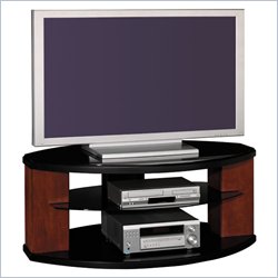 Bush Furniture 51 Universal Wood Football TV Stand in Harvest Cherry