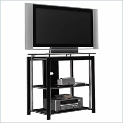 Bush Furniture 37 Inch Midnight Mist Collection Plasma/LCD Wood TV Stand