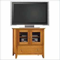 Bush Napa 31 Tall TV Stand in Light Cherry