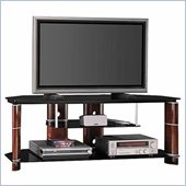 Bush Segments 58 Inch Wood TV Stand and Audio Rack Set