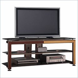Bush Universal 60 Inch Wood TV Stand and Audio Rack Set