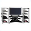 Bush Belize 50 Wood TV Stand and Audio Rack Set