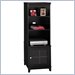 Bush Furniture Weston Audio Tower in Black