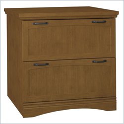 Bush Furniture Grove Park 2 Drawer Lateral Wood File Storage Cabinet in Maple