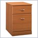 Bush Furniture Vantage 2 Drawer Vertical Wood File Storage Cabinet in Light Drag