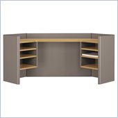 Bush Series A 42 Corner Hutch in Light Oak