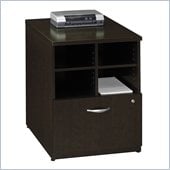 Bush Series C Storage Cabinet in Mocha Cherry