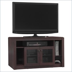 Bush Furniture MySpace Saranac Plasma/LCD TV Stand in Cherry Finish