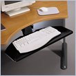 ADD TO YOUR SET: Bush Articulating Wood Keyboard Tray