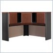 ADD TO YOUR SET: Bush Series A Hansen Cherry Corner Hutch