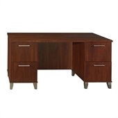 Bush Somerset Collection 60 Wood Computer Desk in Hansen Cherry