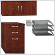 ADD TO YOUR SET: Bush Office-in-an-Hour  File, Hutch, Paper/Pencil Storage Kit