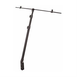 Bush Furniture Stabilibar TV Safety Brace in Satin Black