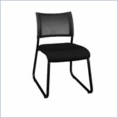 Bush Invite Collection Fabric Task Chair in Black