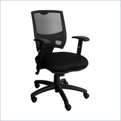 Bush Furniture Advance Mesh Managers Chair in Black