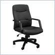 ADD TO YOUR SET: Bush Activate Leatherette Managers Chair in Black