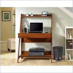 Bush Furniture Alamosa Wood Ladder Desk in Caf+